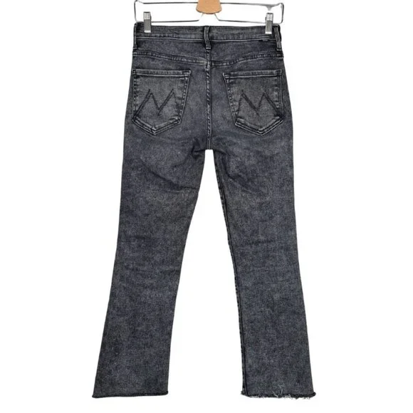 Revolve Mother The Insider Crop Step Fray in Train Stops - Picture 3 of 11